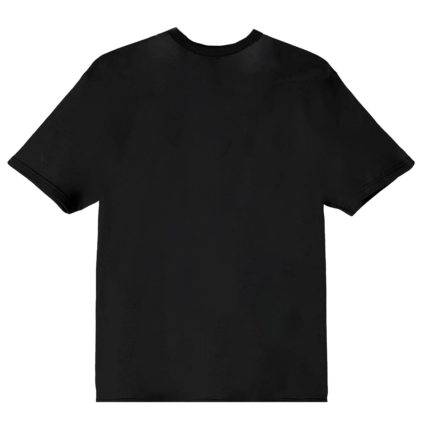 Black-Yellow - Back - Iron Maiden Unisex Adult 50 Trooper Crop T-Shirt