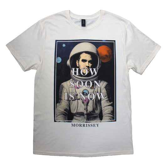 Natural - Front - Morrissey Unisex Adult How Soon Is Now? T-Shirt