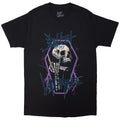 Black - Front - Bullet For My Valentine Unisex Adult Thrash Skull T-Shirt