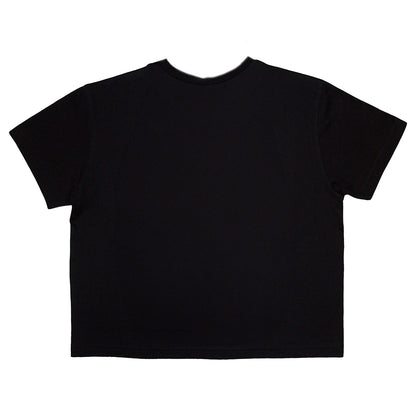 Black - Back - Slayer Womens-Ladies Reign In Blood Crop Top