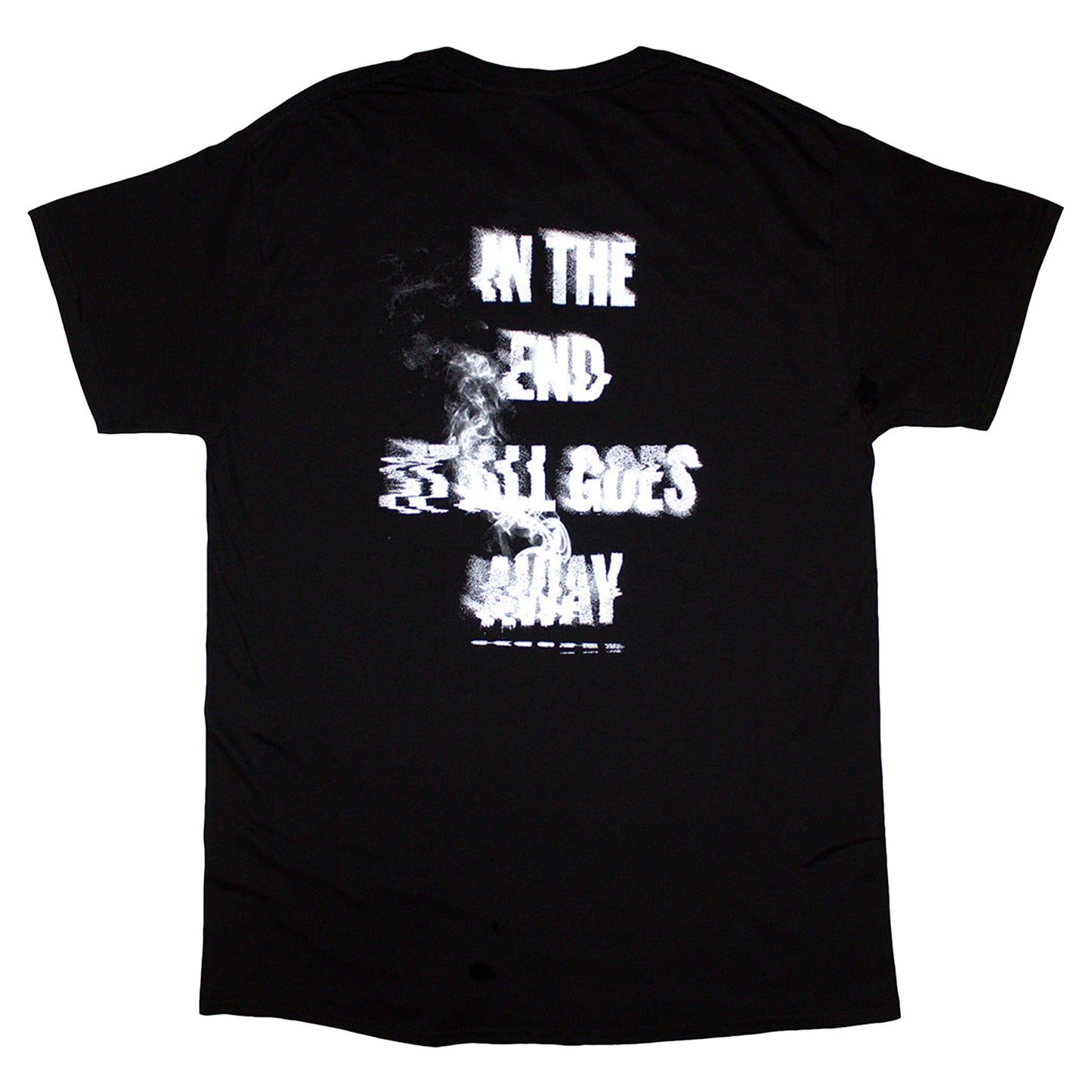 Black - Back - System Of A Down Unisex Adult All Goes Away T-Shirt