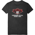 Black - Front - Beastie Boys Unisex Adult Licenced To Ill T-Shirt