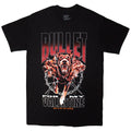 Black - Front - Bullet For My Valentine Unisex Adult Last Goodbye Dogs T-Shirt