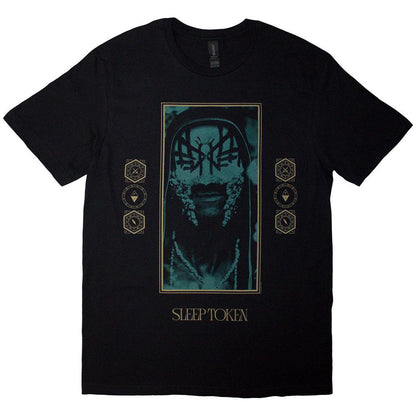 Black - Front - Sleep Token Unisex Adult Vessel Arcadia T-Shirt
