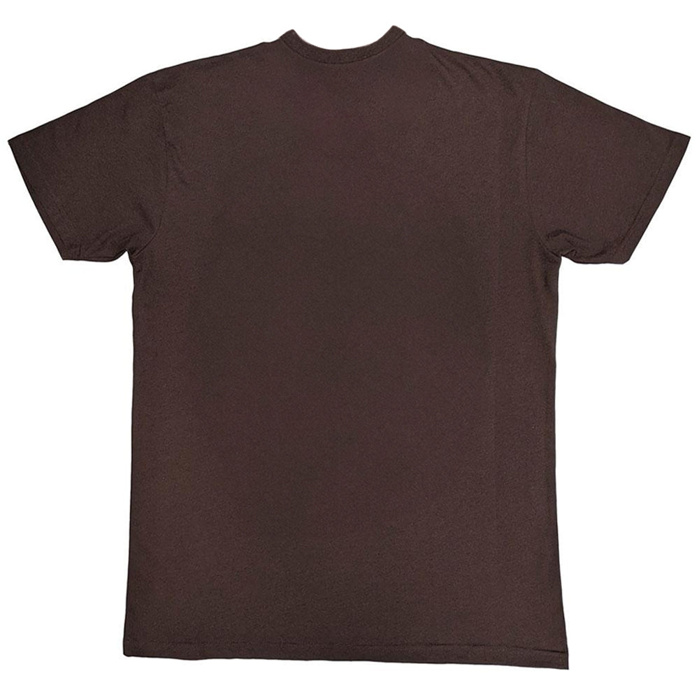 Brown - Back - Neil Young Unisex Adult Tour ´76 Seal T-Shirt