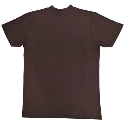 Brown - Back - Neil Young Unisex Adult Tour ´76 Seal T-Shirt