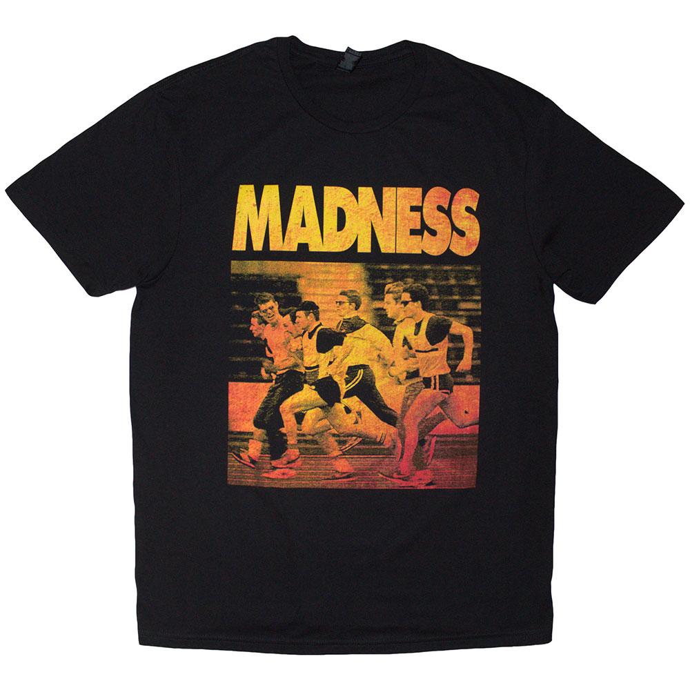 Black - Front - Madness Unisex Adult Keep Moving T-Shirt