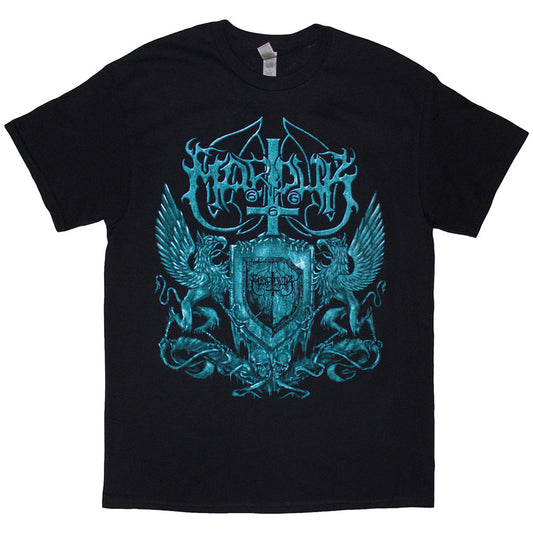 Black - Front - Marduk Unisex Adult Black Metal Assault T-Shirt