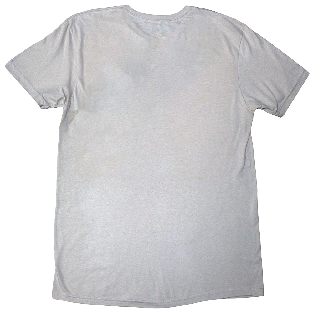 Natural - Back - Johnny Cash Unisex Adult Silhouette T-Shirt