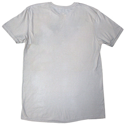 Natural - Back - Johnny Cash Unisex Adult Silhouette T-Shirt