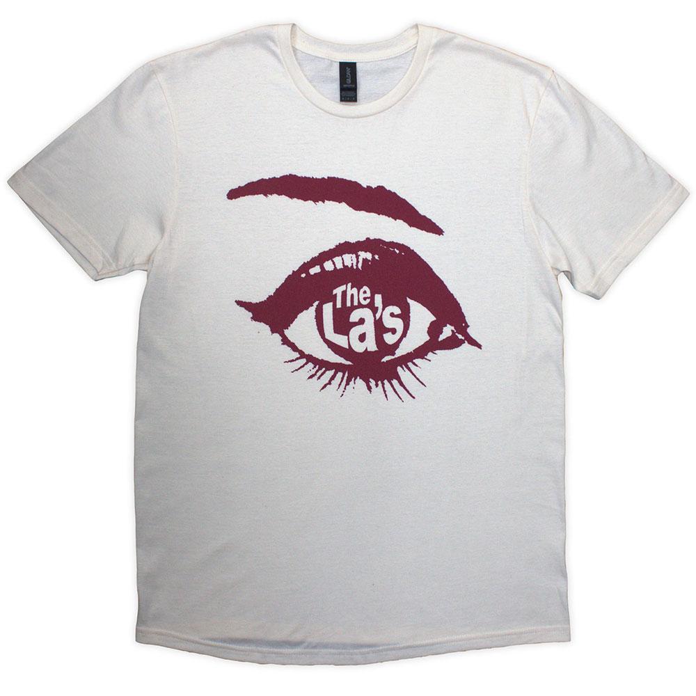 Natural-Rouge - Front - The La´s Unisex Adult Big Eye T-Shirt