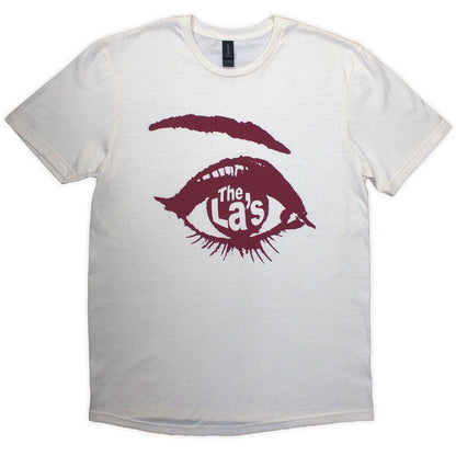 Natural-Rouge - Front - The La´s Unisex Adult Big Eye T-Shirt