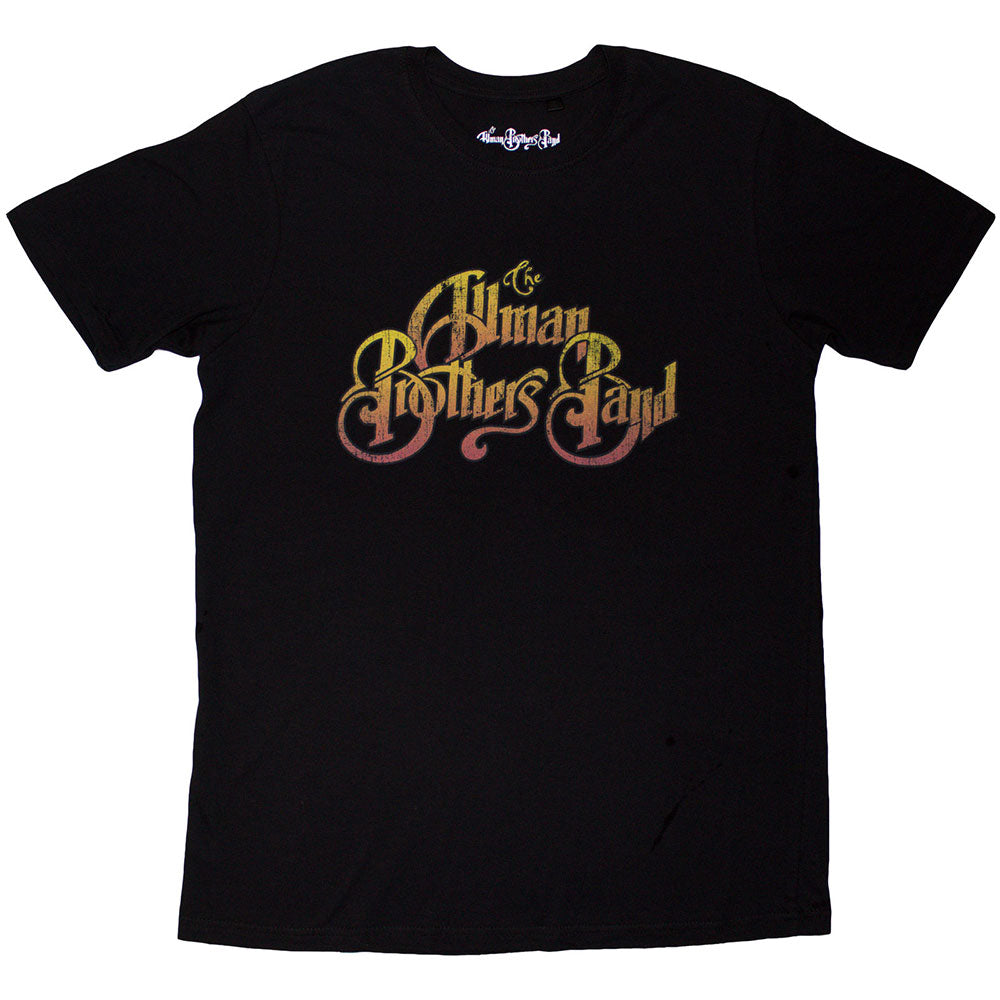 Black - Front - Allman Brothers Band Unisex Adult Road Goes On Back Print T-Shirt