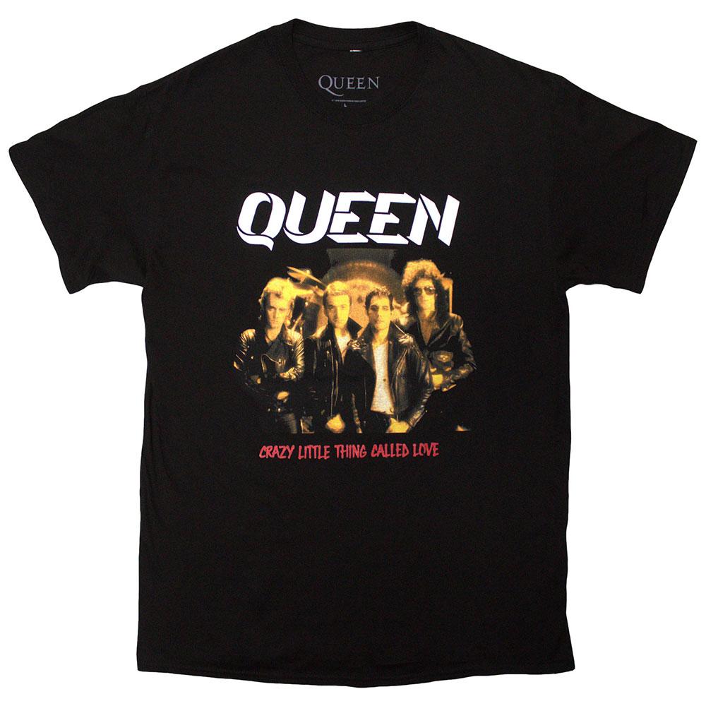 Black - Front - Queen Unisex Adult Crazy Little Thing T-Shirt