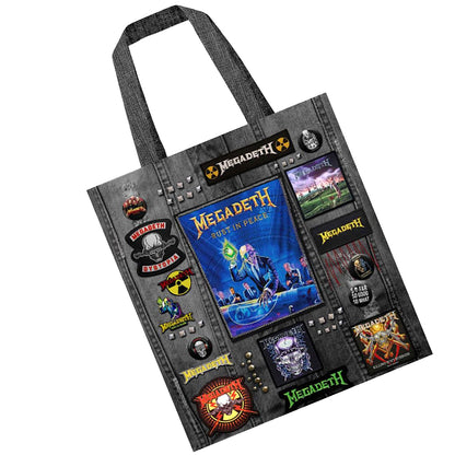 Multicoloured - Back - Megadeth Rust In Peace Tote Bag