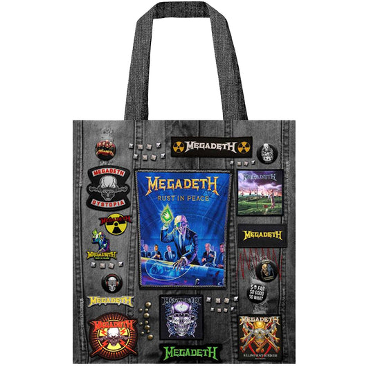Multicoloured - Front - Megadeth Rust In Peace Tote Bag