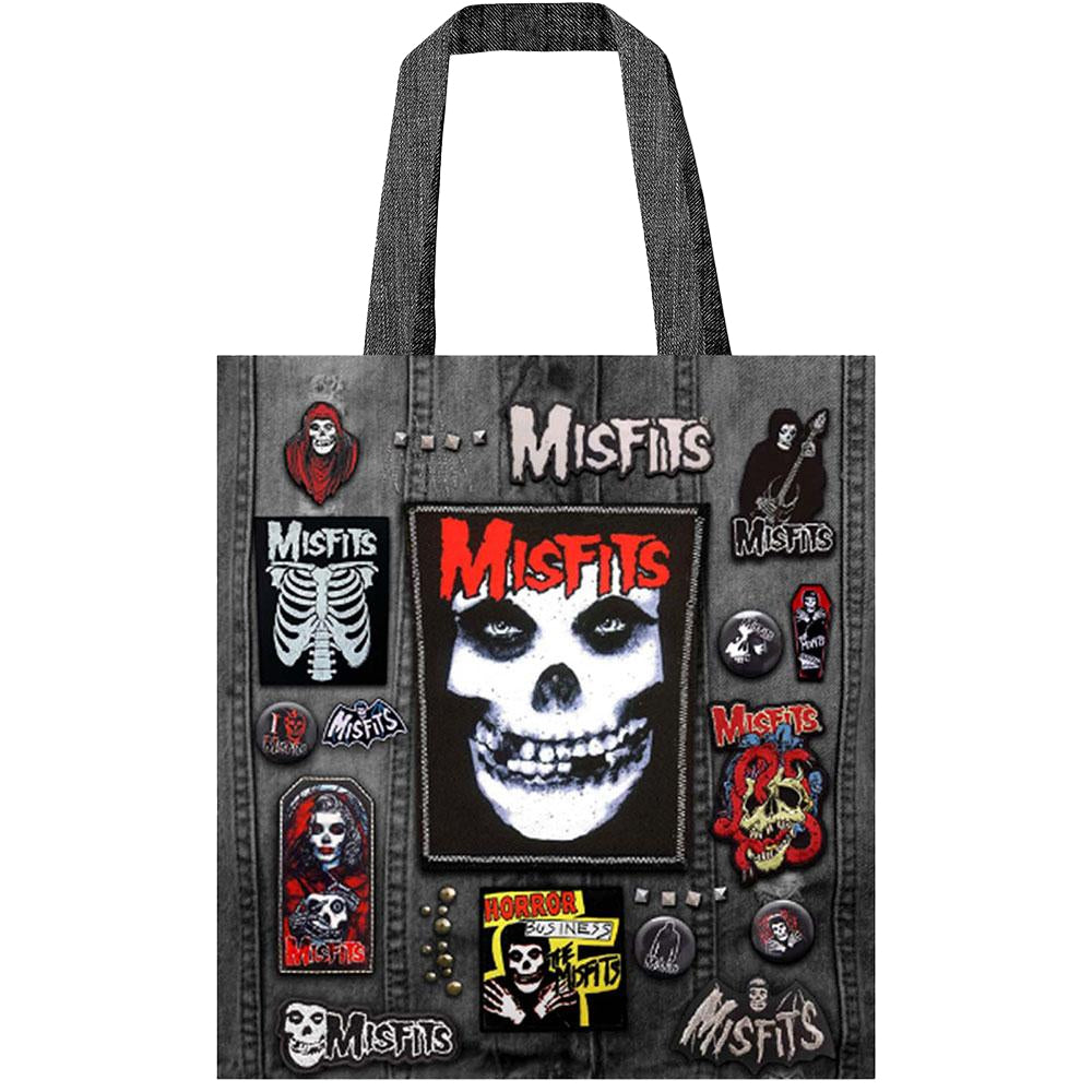 Multicoloured - Front - Misfits Fiend Tote Bag
