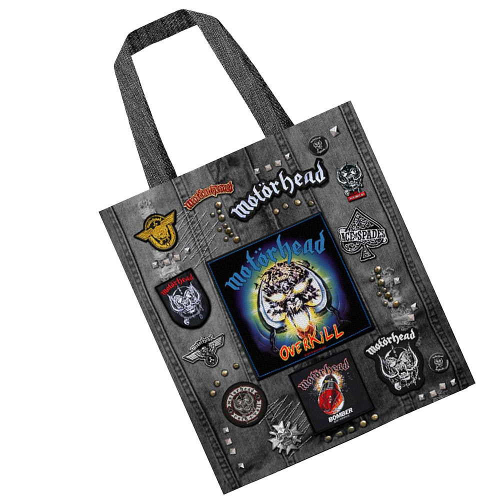 Multicoloured - Back - Motorhead Overkill Tote Bag