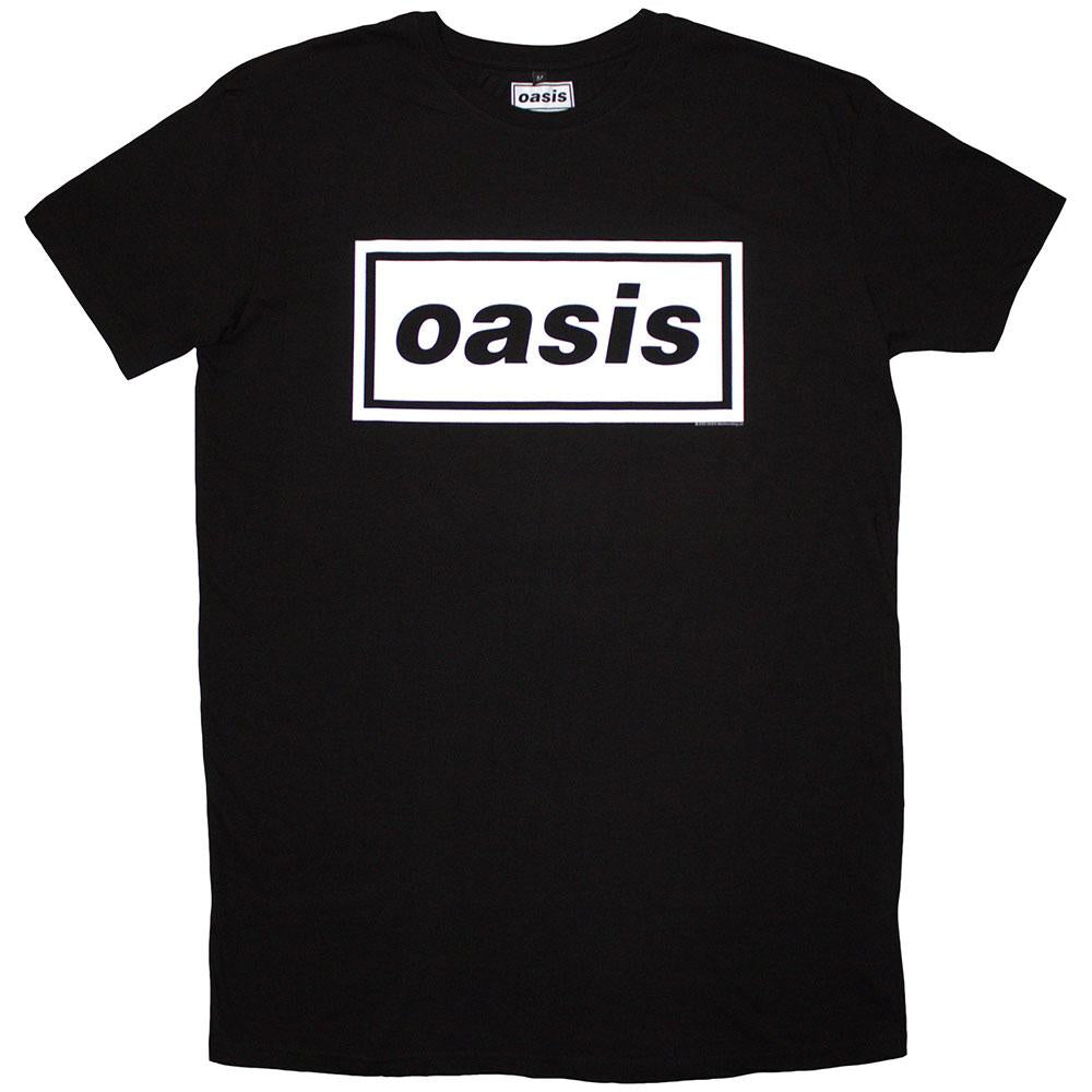 Black - Front - Oasis Womens-Ladies Decca Logo T-Shirt Dress