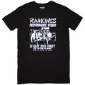 Black - Front - Ramones Womens-Ladies East Village T-Shirt Dress