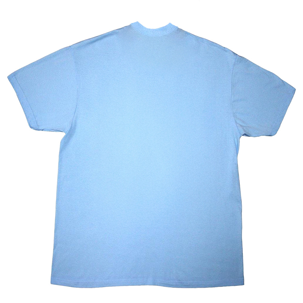 Light Blue - Back - Myke Towers Unisex Adult Lala Crown T-Shirt