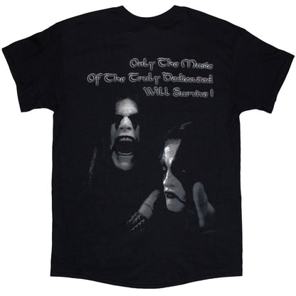 Black - Back - Immortal Unisex Adult At The Heart Of Winter Back Print T-Shirt