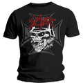 Black - Front - Slayer Unisex Adult Graphic Skull T-Shirt