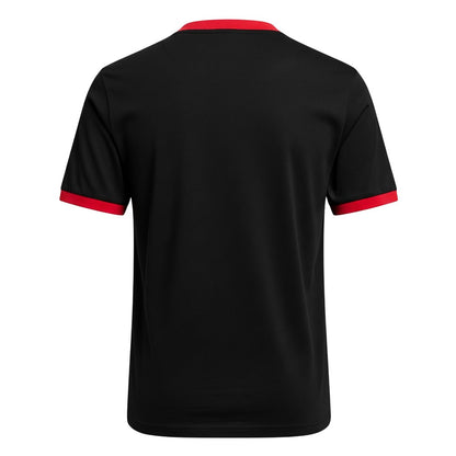 Black - Back - Deftones Unisex Adult Star & Pony Ringer T-Shirt
