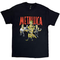 Black - Front - Metallica Unisex Adult Load Chavez Cartoon T-Shirt