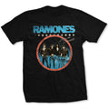 Black - Front - Ramones Unisex Adult Live In Concert Photograph T-Shirt