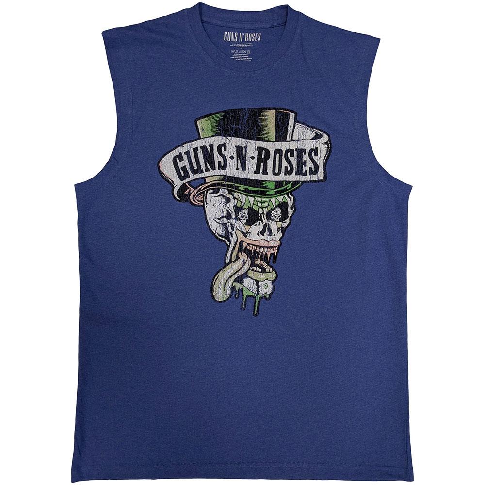 Purple - Front - Guns N Roses Unisex Adult Top Hat Tank Top