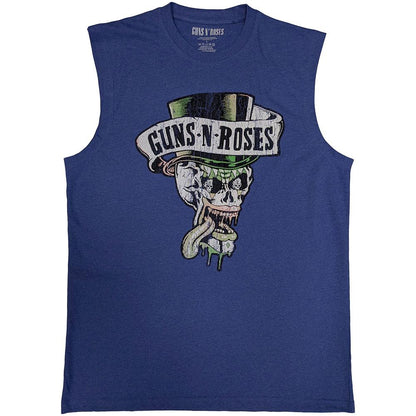 Purple - Front - Guns N Roses Unisex Adult Top Hat Tank Top