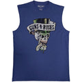Purple - Front - Guns N Roses Unisex Adult Top Hat Tank Top