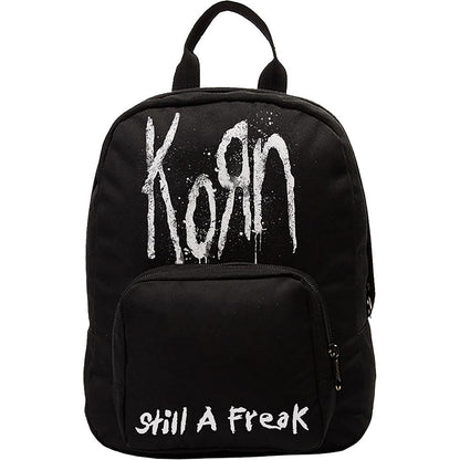 Black-White - Front - Korn Still A Freak Mini Backpack