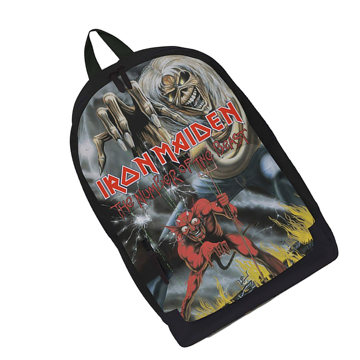 Multicoloured - Back - Iron Maiden Number Of The Beast Backpack