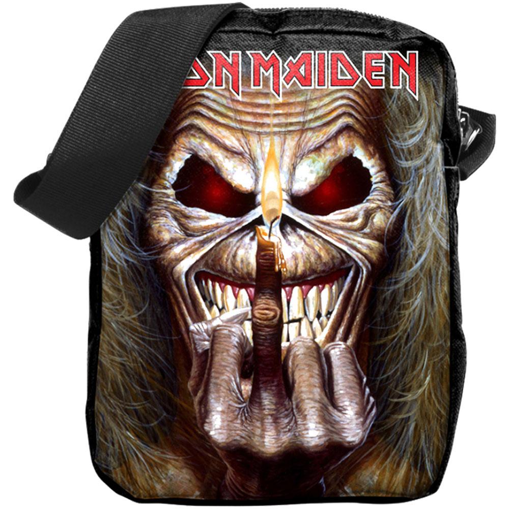 Multicoloured - Front - Iron Maiden Middle Finger Crossbody Bag