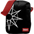 Black-White-Red - Front - Slipknot Star Crossbody Bag