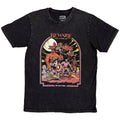 Black - Front - Marvel Comics Unisex Adult We Don´t Bite Stone Wash T-Shirt