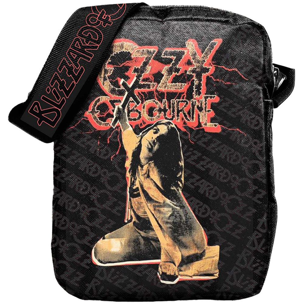 Black-Multicoloured - Front - Ozzy Osbourne Blizzard Of Oz Crossbody Bag