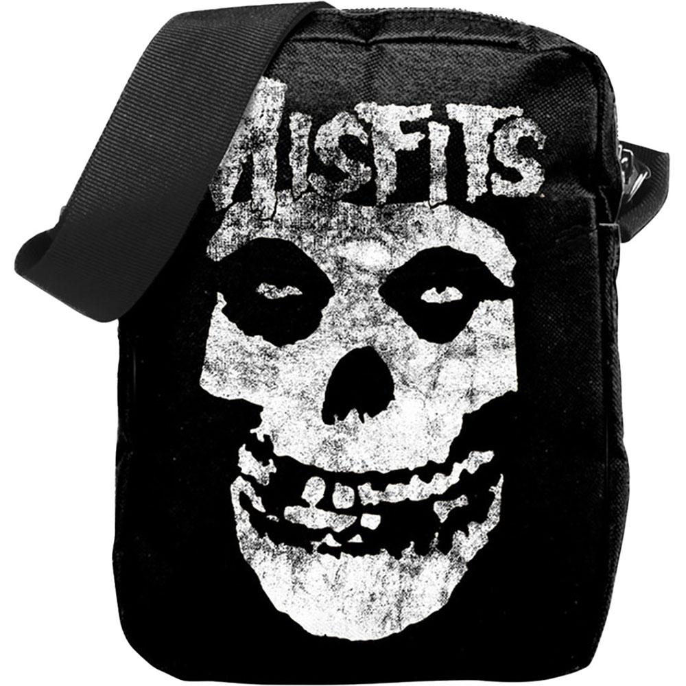 Black-White - Front - Misfits Glow Fiend Crossbody Bag
