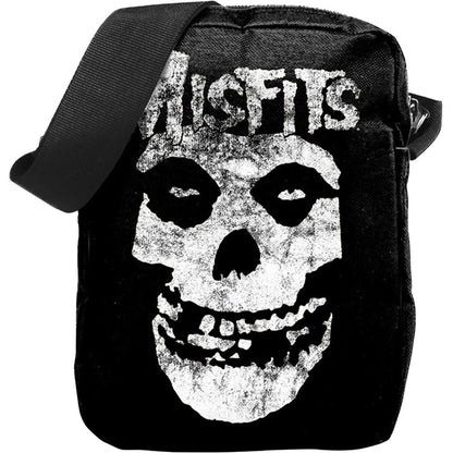 Black-White - Front - Misfits Glow Fiend Crossbody Bag