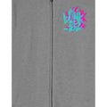 Grey - Side - Blink 182 Unisex Adult Six Arrow Smiley Full Zip Hoodie