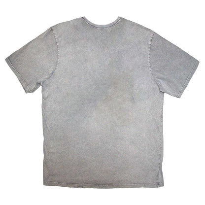 Grey - Back - Foo Fighters Unisex Adult FF 4 Stone Wash T-Shirt