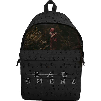 Black-White - Front - Bad Omens Self Titled Album Cover Backpack