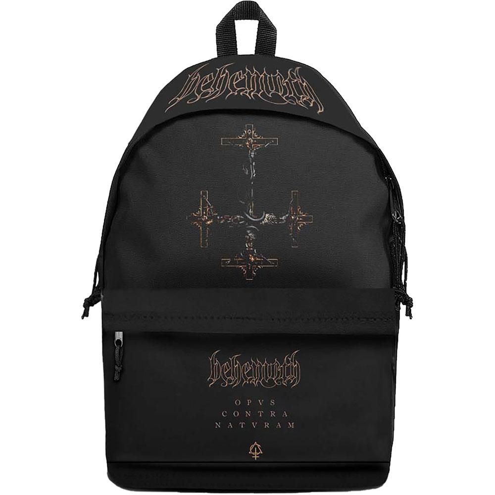 Black - Front - Behemoth Opvs Contra Natvram Backpack