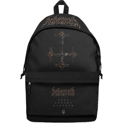 Black - Front - Behemoth Opvs Contra Natvram Backpack