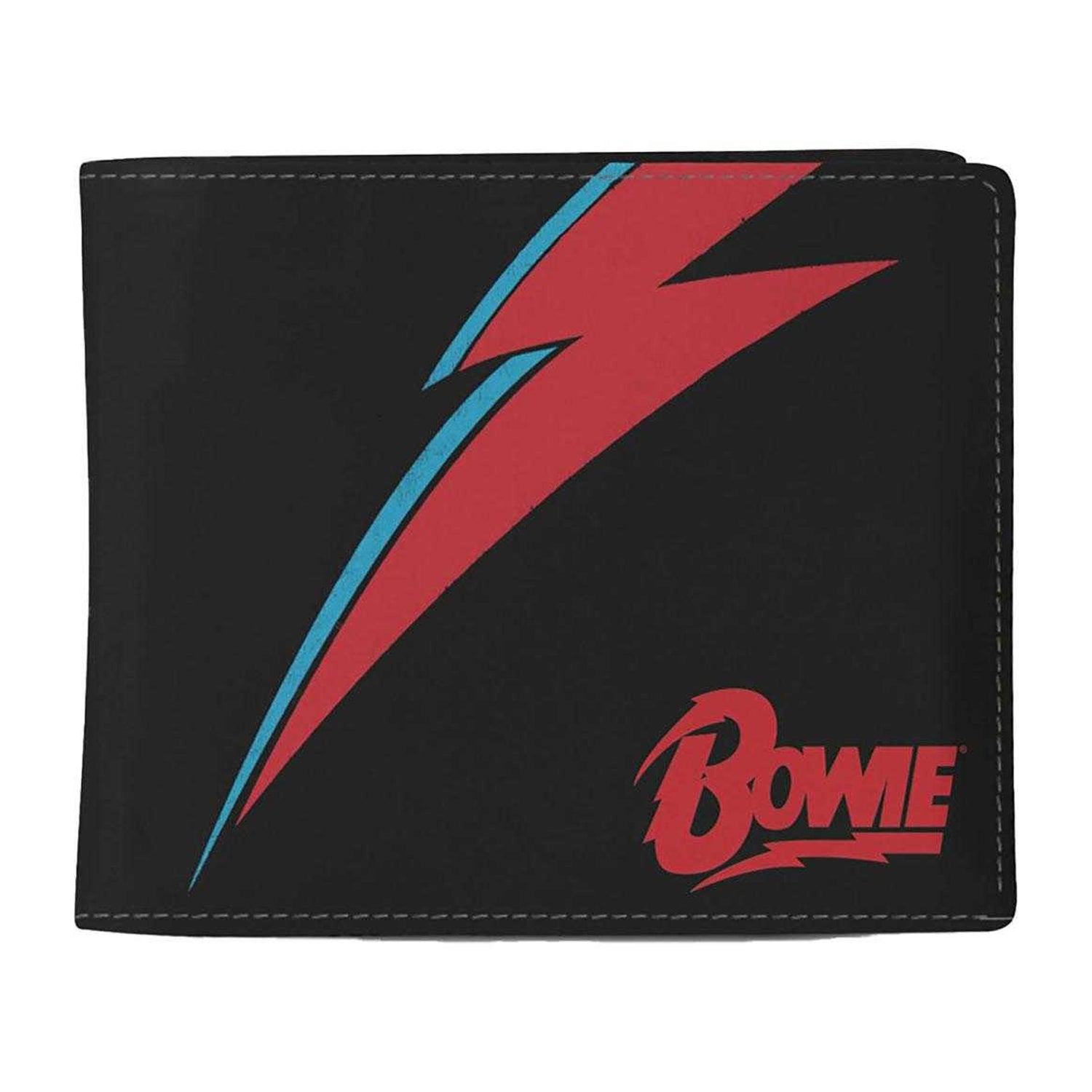 Black - Front - David Bowie Lightning Wallet