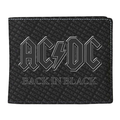 Black - Front - AC-DC Back In Black Wallet
