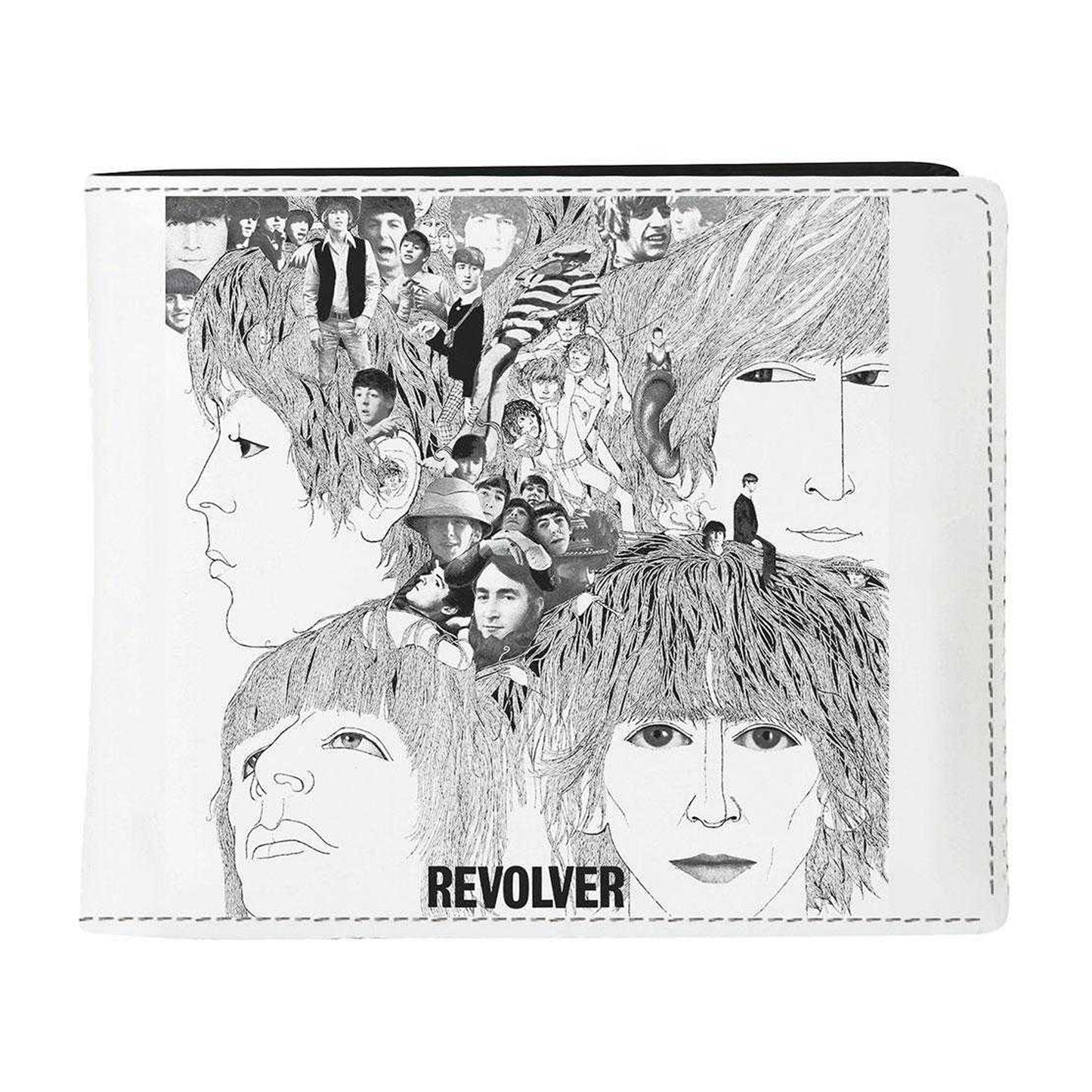 White - Front - The Beatles Revolver Wallet