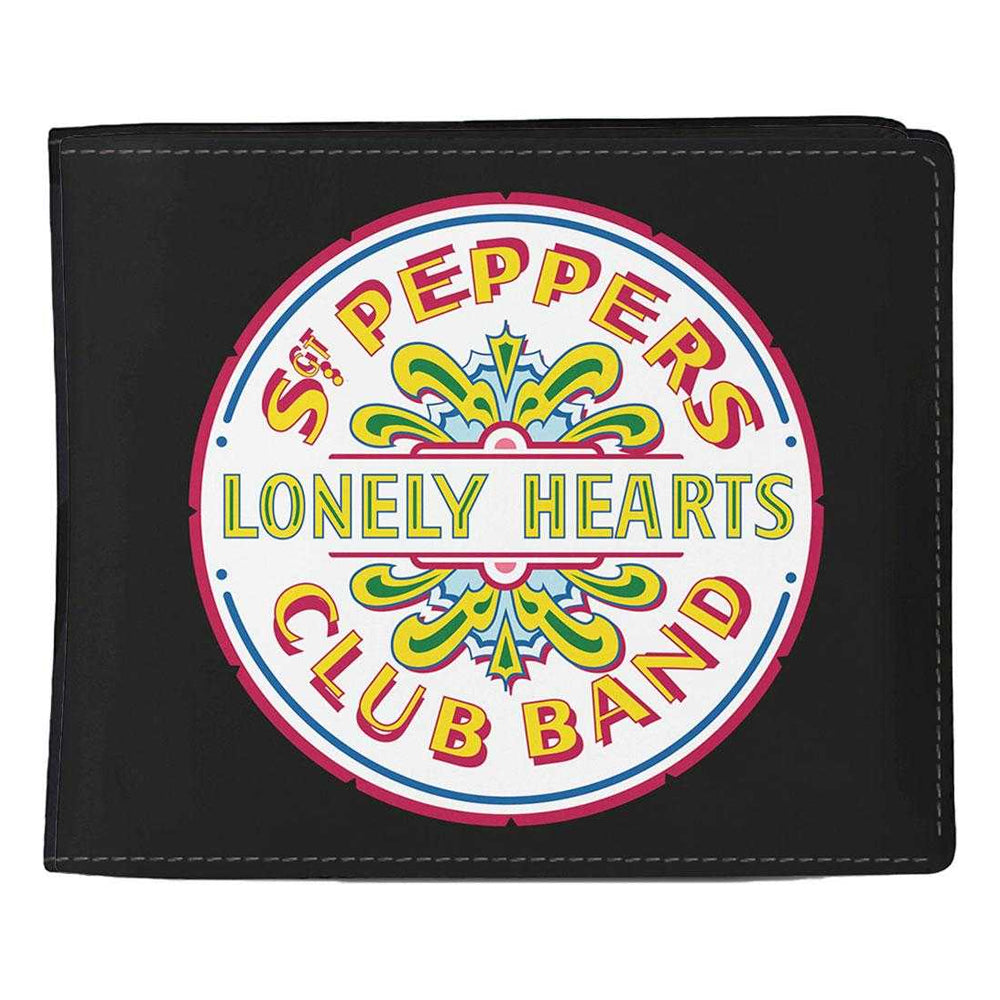 Black - Front - The Beatles Sgt Peppers Wallet